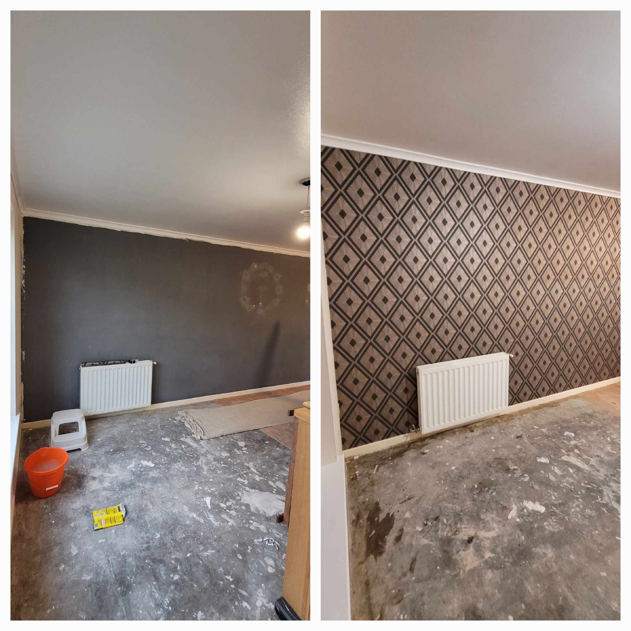 Wallpapering Work